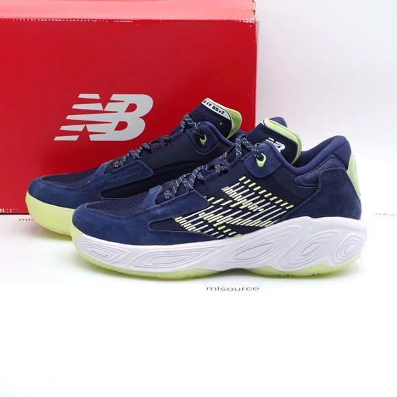 NEW Men\'s New Balance Fresh Foam BB V2 Basketball Shoes BBFRSHC2 Navy main image 5
